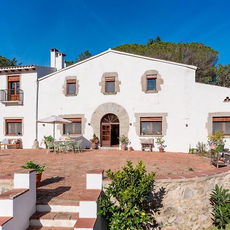 La Terraza - Grosszuegiges Appartment In Katalanischer Masia Sant Iscle De Vallalta Екстериор снимка