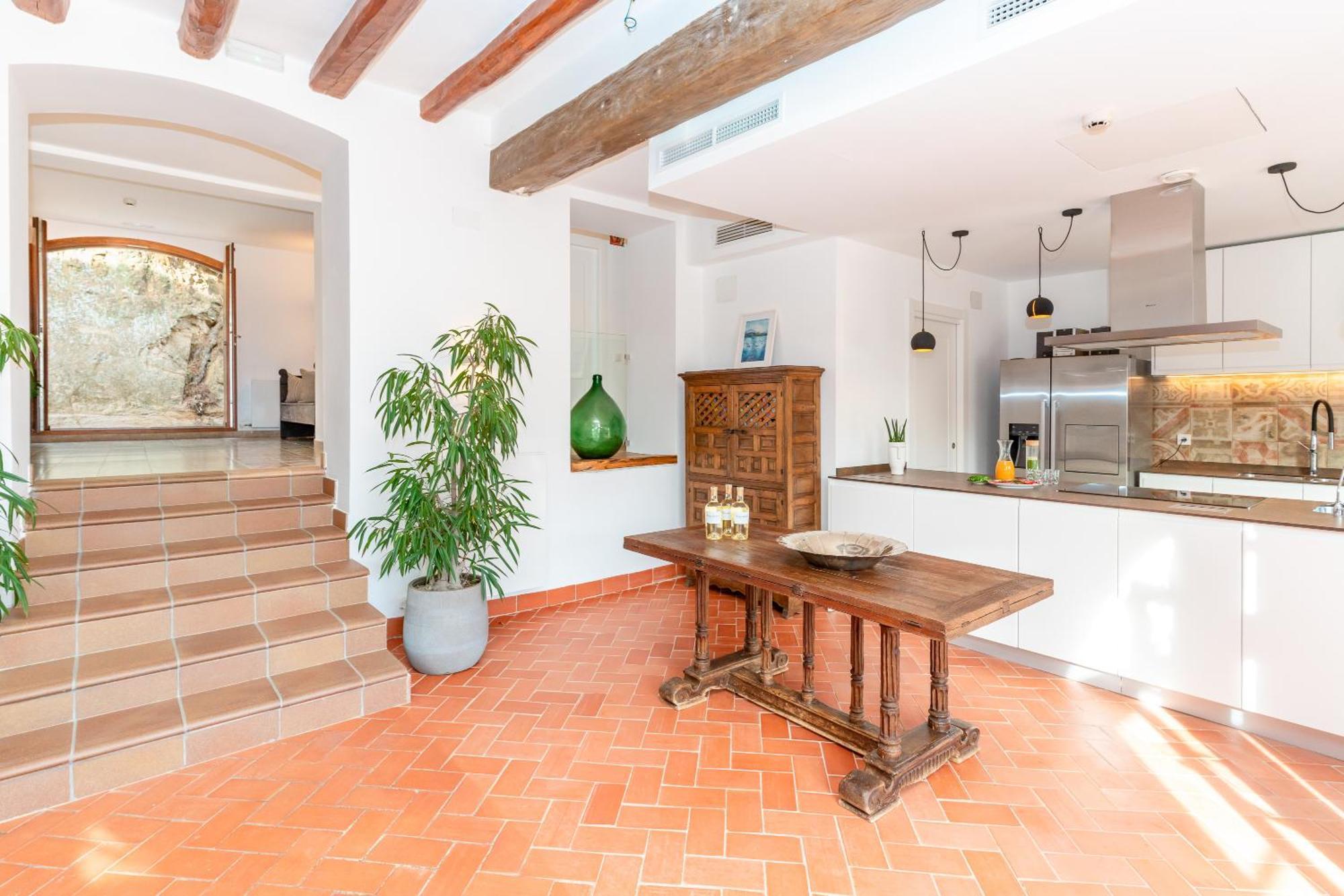 La Terraza - Grosszuegiges Appartment In Katalanischer Masia Sant Iscle De Vallalta Екстериор снимка
