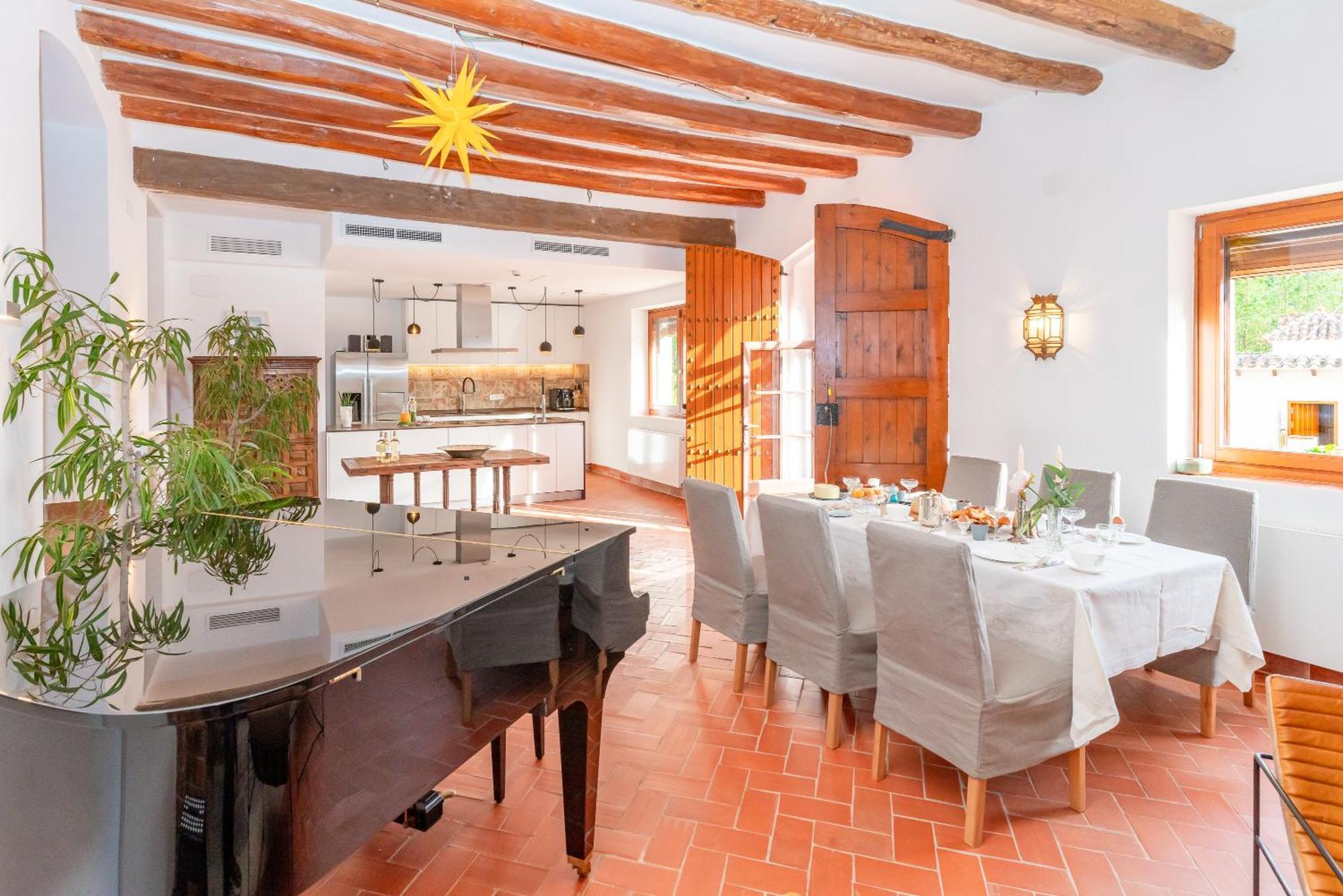 La Terraza - Grosszuegiges Appartment In Katalanischer Masia Sant Iscle De Vallalta Екстериор снимка