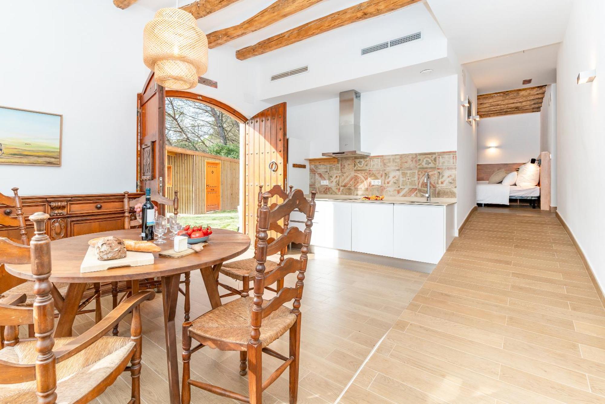 La Terraza - Grosszuegiges Appartment In Katalanischer Masia Sant Iscle De Vallalta Екстериор снимка